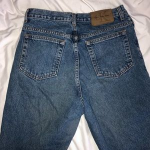 Vintage Calvin Klein blue jeans